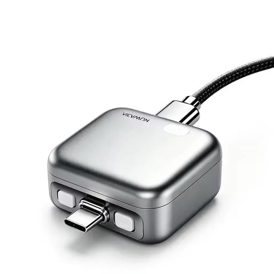 Auto Disconnect Charging Adapter 140w Smart Auto Stop Charging Protector for & Physical Power Breaker to Overcharging High Wattage Cable Guard