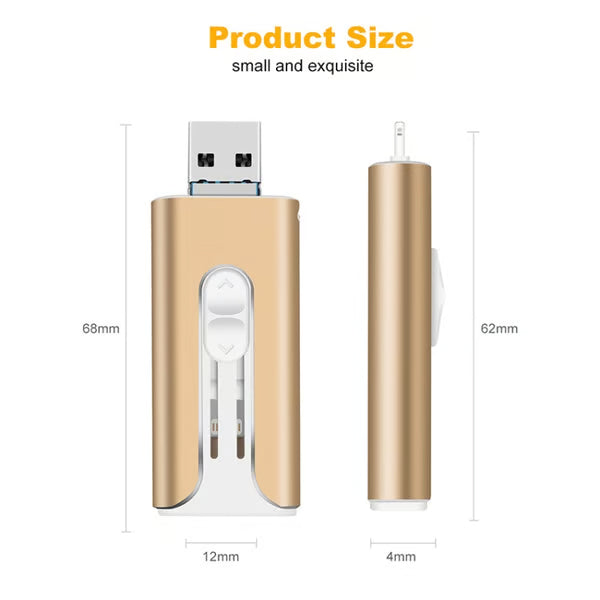 3 in 1 Portable High Speed USB 3.0 Memory Storage for iPhone iPad & Computer, USB 3.0 Portable Storage Device with Lightning Connector (64, GB)-u-disk-7-1-10-2-2