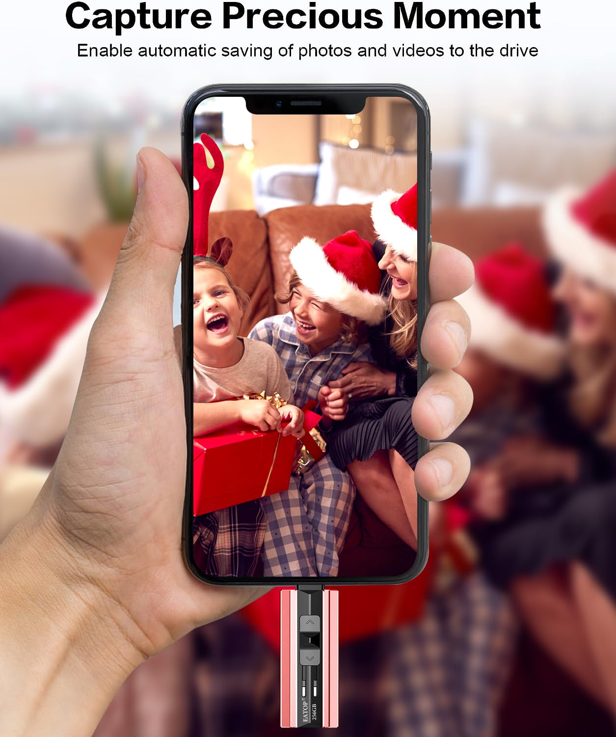 512GB Photo Stick for iPhone Flash Drive, iPhone Memory Stick Thumb Drives USB Stick External Storage Compatible with iPhone/iPad/Android/PC