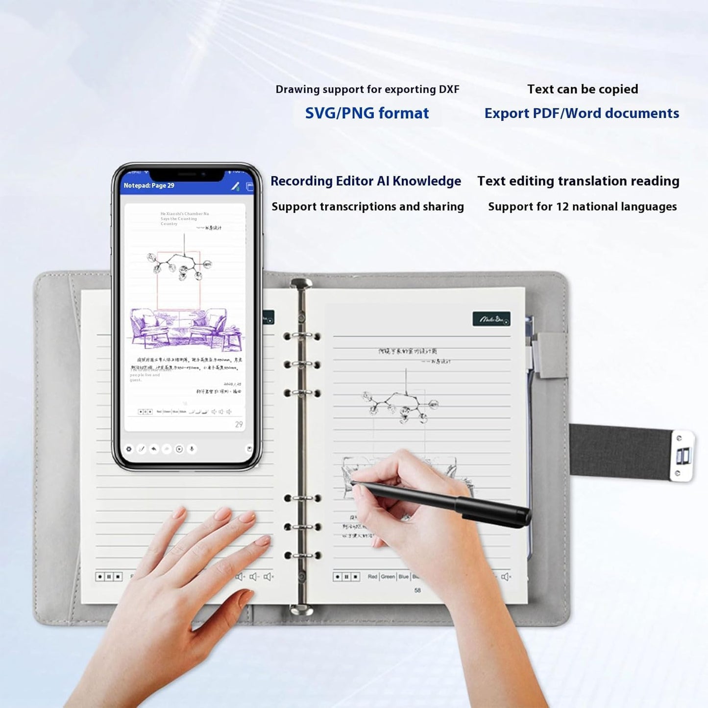 Smart tech AI PEN & NoteBook