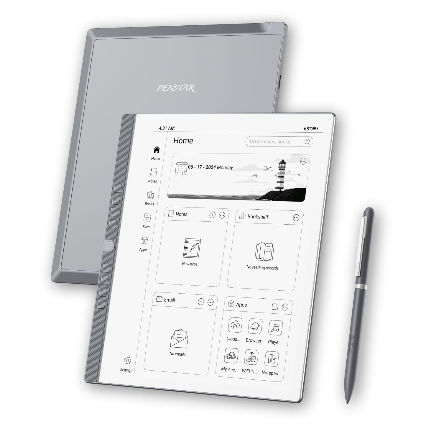 “E-Ink Smart Notebook – Digital Writing Pad”