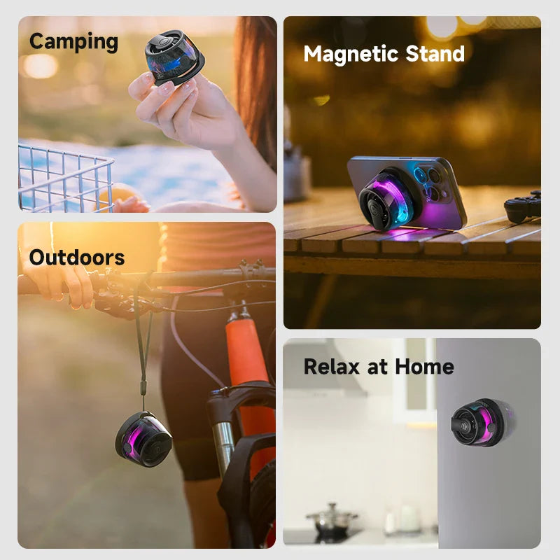 Small Magnetic handy Portable Bluetooth Speaker