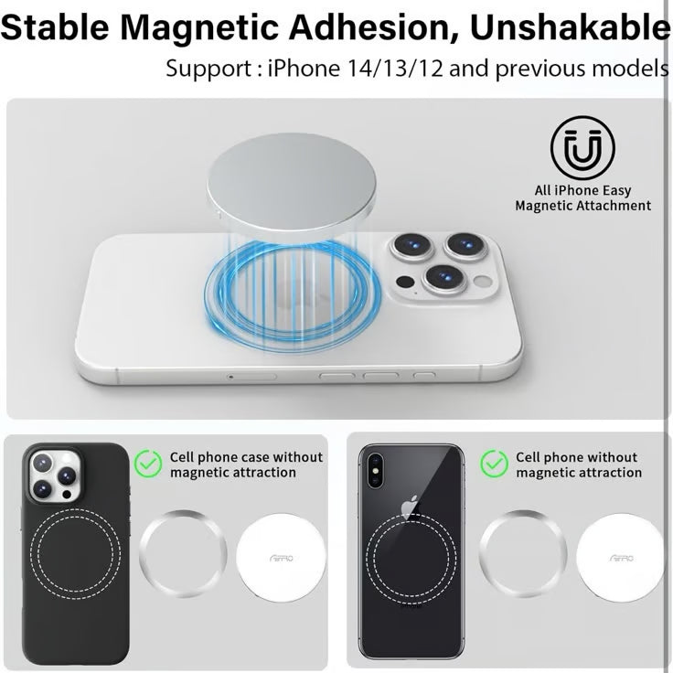Aiffro P10 Plus Magnetic to USB Portable Solid State Drive, Lightning Cable, MagSafe Compatible, Up to 2000MB/S